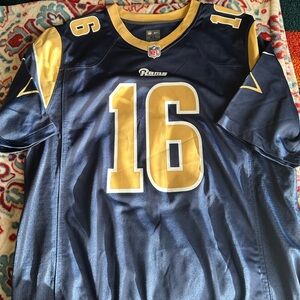 NFL Blue and Gold Rams Men's Shirt